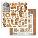 Blocco di Carte Scrap Silent Night cm 20 x 20