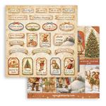 Blocco di Carte Scrap Silent Night cm 30 X 30