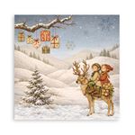 Blocco di Carte Scrap Silent Night cm 30 X 30