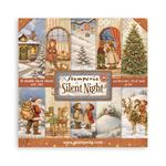 Blocco di Carte Scrap Silent Night cm 30 X 30