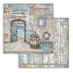 Blocco di Carte Scrap Silent Sea cm 20 X 20