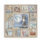 Blocco di Carte Scrap Silent Sea cm 20 X 20