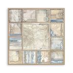 Blocco di Carte Scrap Silent Sea cm 20 X 20