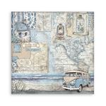 Blocco di Carte Scrap Silent Sea cm 20 X 20