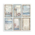 Blocco di Carte Scrap Silent Sea cm 20 X 20