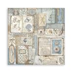 Blocco di Carte Scrap Silent Sea cm 20 X 20
