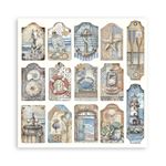 Blocco di Carte Scrap Silent Sea cm 20 X 20