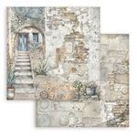 Blocco di Carte Scrap Silent Sea cm 30 X 30