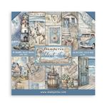 Blocco di Carte Scrap Silent Sea cm 30 X 30