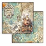 Blocco di Carte Scrap Sir Vagabond in Fantasy World cm 20 X 20