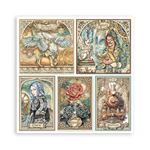 Blocco di Carte Scrap Sir Vagabond in Fantasy World cm 30 X 30