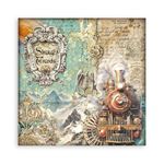 Blocco di Carte Scrap Sir Vagabond in Fantasy World cm 30 X 30