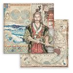 Blocco di Carte Scrap Sir Vagabond in Japan cm 15 x 15