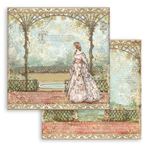 Blocco di Carte Scrap Sleeping Beauty cm 15 x 15