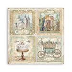 Blocco di Carte Scrap Sleeping Beauty cm 15 x 15