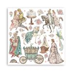 Blocco di Carte Scrap Sleeping Beauty cm 15 x 15