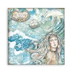 Blocco di Carte Scrap Songs of the Sea cm 20 X 20