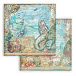 Blocco di Carte Scrap Songs of the Sea cm 20 X 20