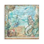 Blocco di Carte Scrap Songs of the Sea cm 20 X 20