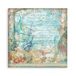 Blocco di Carte Scrap Songs of the Sea cm 20 X 20