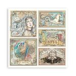 Blocco di Carte Scrap Songs of the Sea cm 20 X 20