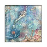 Blocco di Carte Scrap Songs of the Sea cm 20 X 20