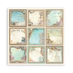 Blocco di Carte Scrap Songs of the Sea cm 20 X 20