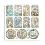 Blocco di Carte Scrap Songs of the Sea cm 20 X 20