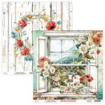 Blocco di Carte Scrap Summer Highlands cm 20 x 20
