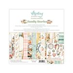 Blocco di Carte Scrap Family Stories cm 20 x 20