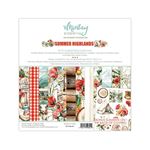Blocco di Carte Scrap Summer Highlands cm 20 x 20