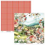 Blocco di Carte Scrap Summer Highlands cm 30 x 30