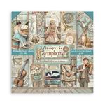 Blocco di Carte Scrap Symphony cm 20 x 20