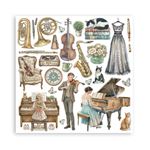 Blocco di Carte Scrap Symphony cm 20 x 20