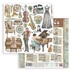Blocco di Carte Scrap Symphony cm 20 x 20