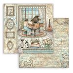 Blocco di Carte Scrap Symphony cm 20 x 20
