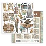 Blocco di Carte Scrap Symphony cm 30 X 30
