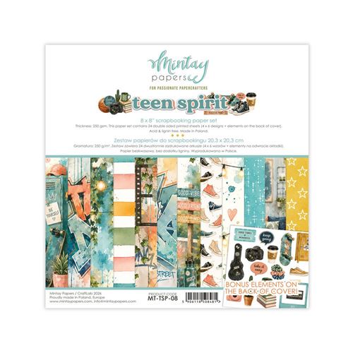 Blocco di Carte Scrap Teen Spirit cm 20 x 20