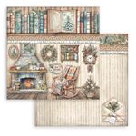 Blocco di Carte Scrap The Owl's House cm 20 X 20
