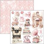 Blocco di Carte Scrap Timeless Moment cm 15 x 15