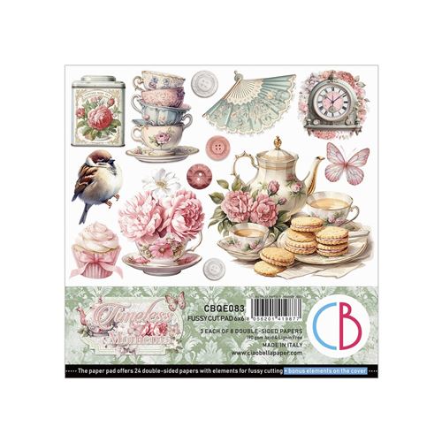 Blocco di Carte Scrap Timeless Moment cm 15 x 15