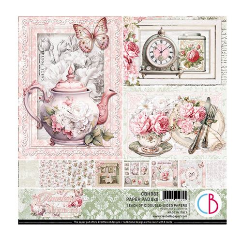 Blocco di Carte Scrap Timeless Moment cm 20 x 20
