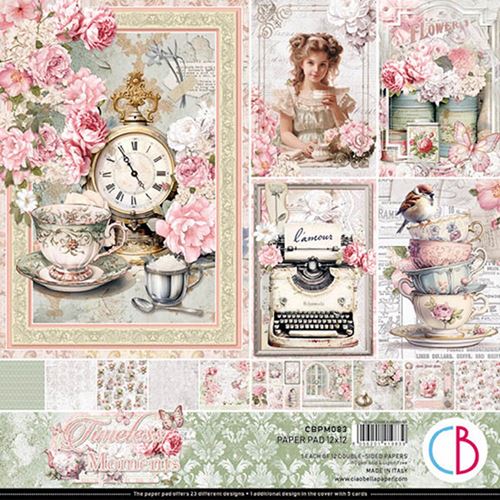 Blocco di Carte Scrap Timeless Moments cm 30 x 30