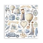 Blocco di Carte Scrap Timeless cm 20 X 20