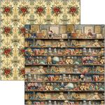 Blocco di Carte Scrap Toy Shop Patterns Pad cm 30 x 30