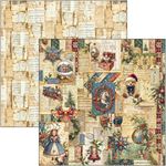 Blocco di Carte Scrap Toy Shop Patterns Pad cm 30 x 30