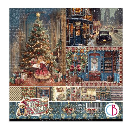 Blocco di Carte Scrap Toy Shop cm 20 x 20