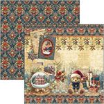 Blocco di Carte Scrap Toy Shop cm 30 x 30