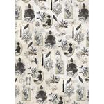 Blocco di Carte Scrap Typographic Creative Pad A4