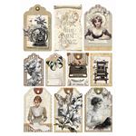 Blocco di Carte Scrap Typographic Creative Pad A4